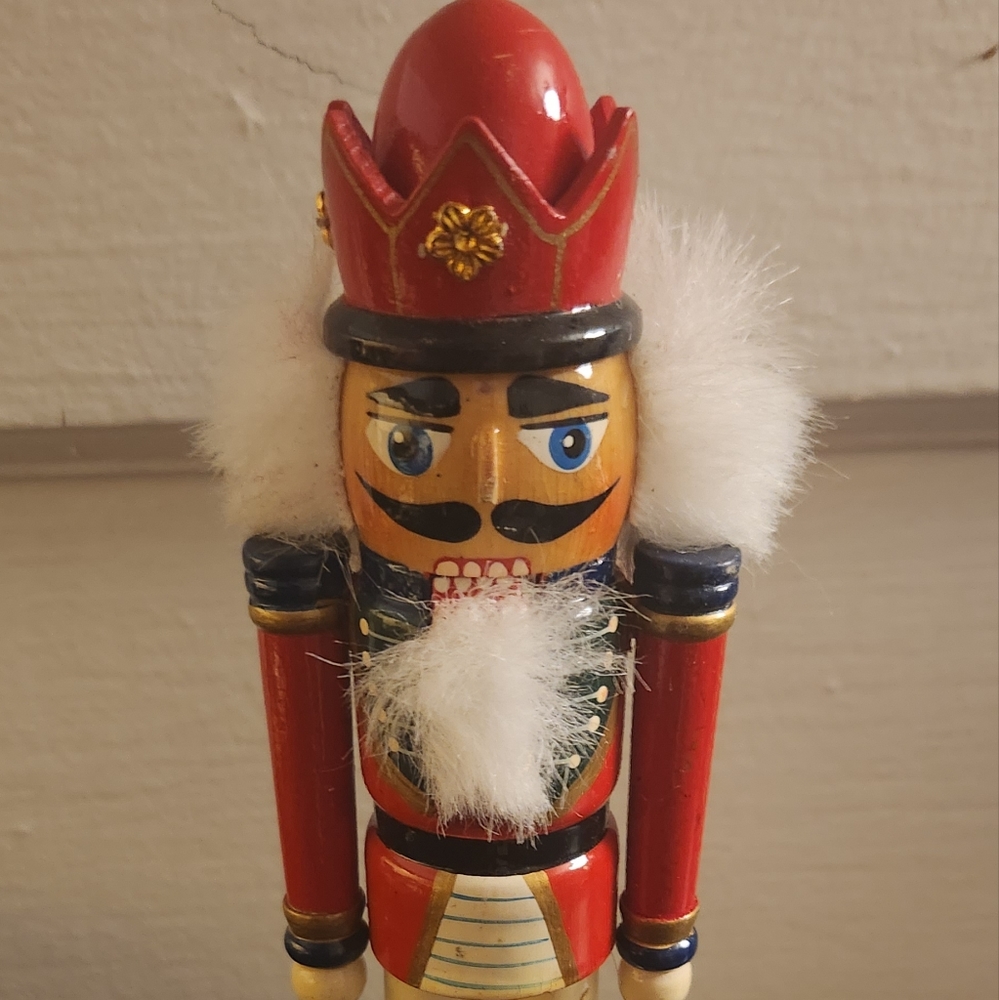 Traditional Central European Nut Cracker Soldier Figure